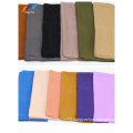 Muslim Women Polyester Dyed Plain Scarf Shawl Hijab